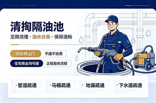 宜州清掏隔油池